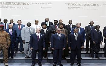 الختام.. السيسي وبوتين يتوسطان القادة المشاركين في فعاليات القمة الروسية الإفريقية