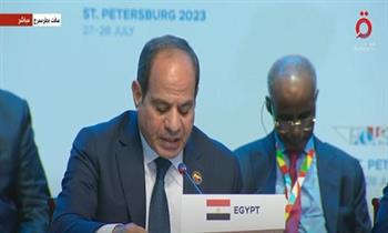 الرئيس السيسي يشيد بالتعاون القائم بين الشركات المصرية والروسية