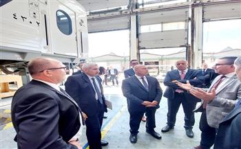 وزير النقل يبحث مع رئيس «جانز مافاج» المجرية توطين صناعة عربات السكك الحديدية