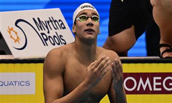 السباح التونسي أحمد الحفناوي يتأهل لنهائي منافسات 1500 متر سباحة حرة ببطولة العالم