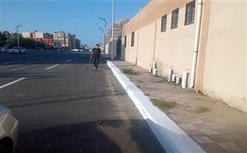 محافظ بورسعيد: بدء أعمال تخطيط شارع المشير طنطاوي