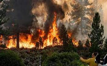 أوامر بإخلاء المئات بسبب حرائق غابات على الحدود بين كندا والولايات المتحدة