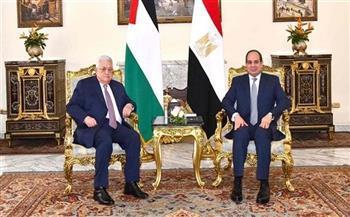 بعد زيارة رسمية.. الرئيس الفلسطيني يغادر مصر  