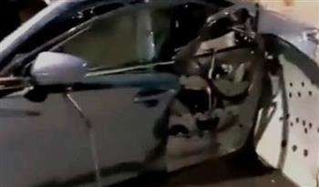 أيام الحر الشديد.. انفجار سيارة بسبب زجاجة عطر بداخلها (فيديو)