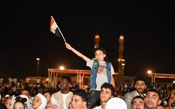 ساحة الشعب بالعاصمة الإدارية تشهد أكبر احتفالية لشباب مصر
