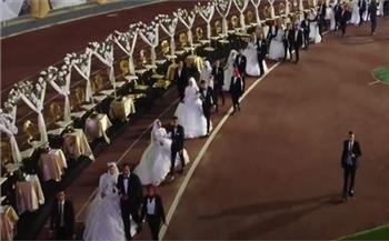 المنطقة الشمالية العسكرية تنظم حفل زفاف جماعي لـ300 شاب وفتاة