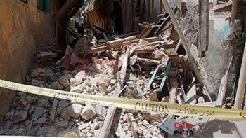 محافظ الإسكندرية يوجه بالتعامل الفوري مع حادث انهيار عقار بحي الجمرك