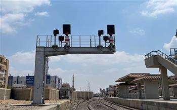 وزير النقل يعلن دخول برج الإشارات الرئيسي بمحطة أبوصوير الخدمة 