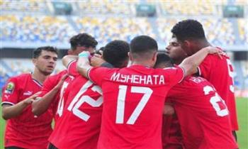 منتخب مصر الأولمبي يسجل الهدف الأول في مرمى المغرب
