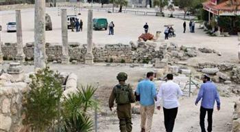 الاحتلال الإسرائيلي يقتحم الموقع الأثري في سبسطية 