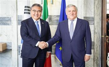 وزيرا الخارجية الكوري والإيطالي يعقدان محادثات حول تعزيز التعاون في الأطر متعددة الأطراف 
