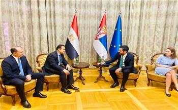 سفير مصر لدى بلجراد يناقش مع وزير التجارة الصربي تطوير العلاقات الاقتصادية 