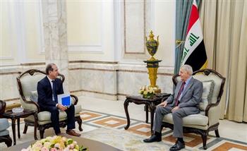 الرئيس العراقي يشدد على ضرورة إنهاء ملف النازحين 