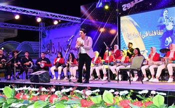 عمرو البسيوني يشهد حفلا لفرقة الأنفوشي للإيقاعات ضمن ليالي «ثقافتنا في إجازتنا» بمطروح 