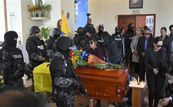 وداع أخير لمرشح رئاسي بارز اغتيل في الإكوادور