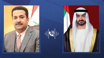 رئيس دولة الإمارات يبحث هاتفيا مع رئيس الوزراء العراقى العلاقات الثنائية