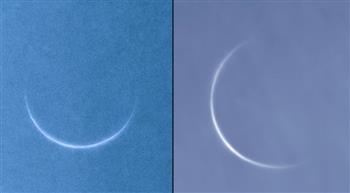 من سماء الإمارات.. مركز الفلك الدولي يصور هلال كوكب الزهرة يوم الاقتران
