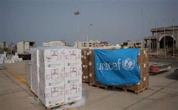 يونيسف: وصول 13 طنا من اللقاحات لتحصين 1.3 مليون طفل في اليمن