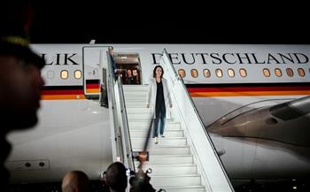 عطل فني يضرب طائرة وزيرة ألمانية‎