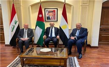 بدء اجتماع آلية التعاون الثلاثي بين مصر والأردن والعراق بالقاهرة 