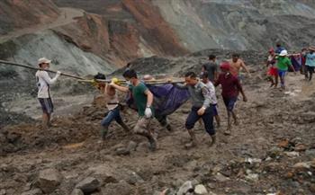 ارتفاع حصيلة ضحايا انهيار منجم في ميانمار إلى 33 شخصا