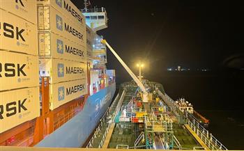 اقتصادية قناة السويس: نجاح أول عملية تموين سفينة حاويات بالوقود الأخضر في ميناء شرق بورسعيد