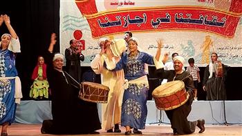 ألوان من التراث السوهاجي بفعاليات «ثقافتنا في إجازتنا» ببورسعيد 