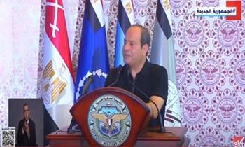 الرئيس: مصرون على إيجاد حلول نهائية لآثار الأزمة الاقتصادية العالمية  