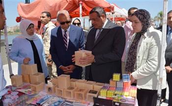 وزير التنمية المحلية ومحافظ القليوبية يفتتحان معرض «أيادي مصر» للحرف اليدوية