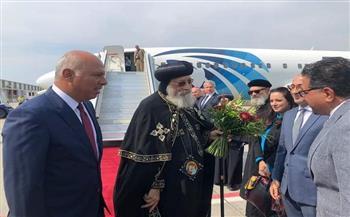وصول البابا تواضروس إلى المجر