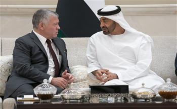 رئيس الإمارات يصل الأردن