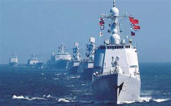 وصول مجموعة من سفن المحيط الهادئ الروسي إلى ميناء تشينجداو شرقي الصين 