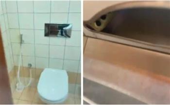 فيديو صادم.. كويتية تكتشف كاميرا مخفية داخل دورة مياه نسائية في بنك