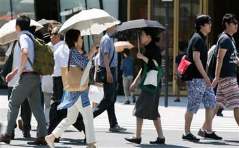 اليابان: تحذيرات للمواطنين من ارتفاع درجات الحرارة لـ3 شهور مقبلة
