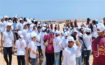 ضمن فعاليات «أهل مصر».. أطفال المحافظات الحدودية في زيارة لمحمية رأس محمد