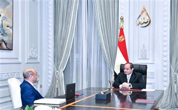 الرئيس السيسي يجتمع مع وزير العدل لمتابعة تطوير منظومة التقاضي
