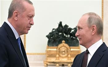 الكرملين يصدر بيانا هاما عن لقاء الرئيس الروسي مع نظيره التركي