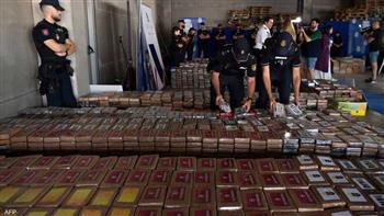 فى أكبر عملية من نوعها.. شرطة إسبانيا تعلن ضبط 9 أطنان من الكوكايين
