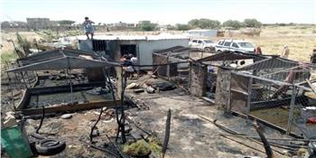حريق بمخيم للنازحين في مأرب اليمنية يودي بحياة 6 أشخاص