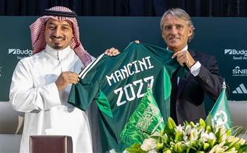 مانشيني يوقع عقود تدريب منتخب السعودية رسميًا