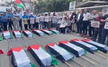 وقفة شمال الضفة الغربية للمطالبة باسترداد جثامين فلسطينيين تحتجزهم إسرائيل