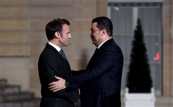 رئيس الوزراء العراقي والرئيس الفرنسي يبحثان هاتفيا تحضيرات مؤتمر بغداد