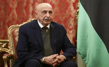 رئيس مجلس النواب الليبي يؤكد دعم الحقوق الفلسطينية الثابتة والراسخة في إقامة دولة مستقلة 