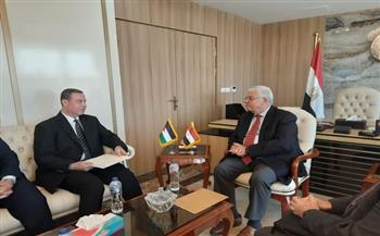 وزير التعليم العالي يستقبل السفير الفلسطيني لبحث سُبل تعزيز التعاون