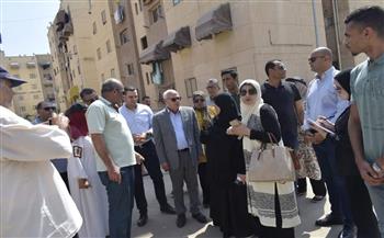 محافظ بورسعيد يتابع تطوير ورفع كفاءة ورصف شارع رأفت جبر بحي الضواحي
