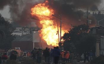 ارتفاع حصيلة ضحايا حريق في جوهانسبرج إلى 38 قتيلًا
