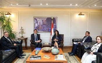 وزيرة التعاون ومحافظ مصر بـ«البنك الدولي» تلتقي المدير الإقليمي الجديد للبنك الدولي بمصر