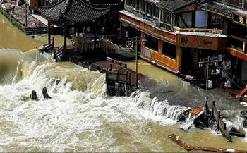  الأمطار والأعاصير تهدد بفيضانات مدمرة شمال شرق الصين