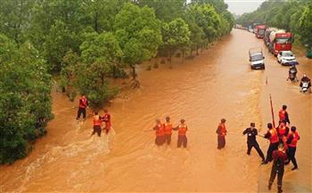 حوض نهر هايخه فى شمالي الصين يشهد أسوأ فيضانات منذ عام 1963