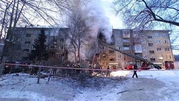 إصابة 11 شخصًا جراء انفجار للغاز في مبنى سكني شرقى روسيا